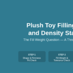 Plush Toy Filling Weight and Density Standards: What to Specify in Your Tech Pack