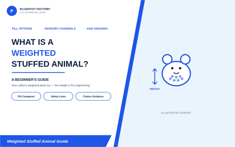 What Is a Weighted Stuffed Animal?